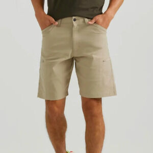 Wrangler Men's Outdoor Shorts, Size 42,‎ Beige, Performance Utility, New w Tags